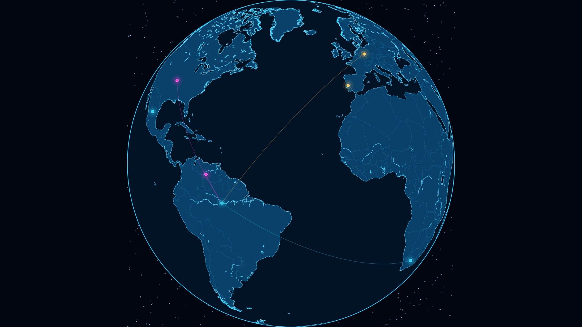 Globo de audiência mundial RRTB