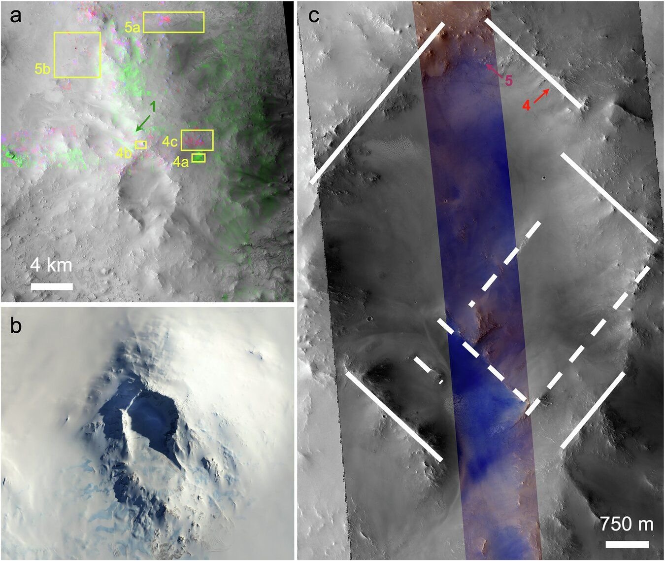 a-imagem-apresenta-detalhes-do-possivel-vulcao-encontrado-em-marte-uma-montanha-na-cratera-jezero