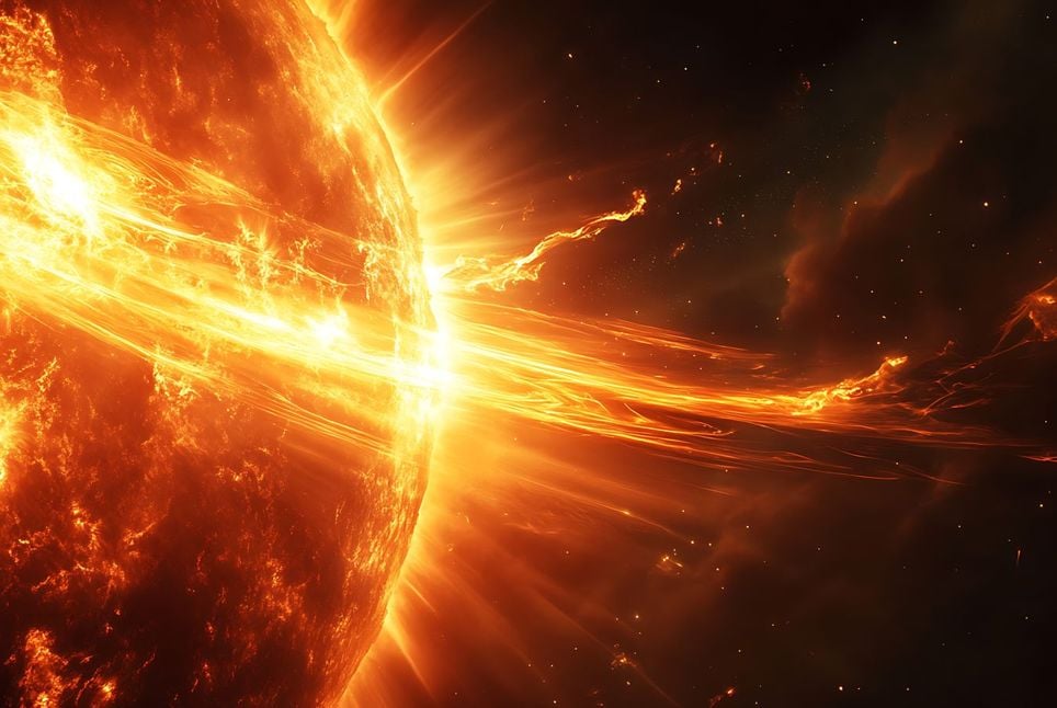 Tempestade solar Tempestade solar