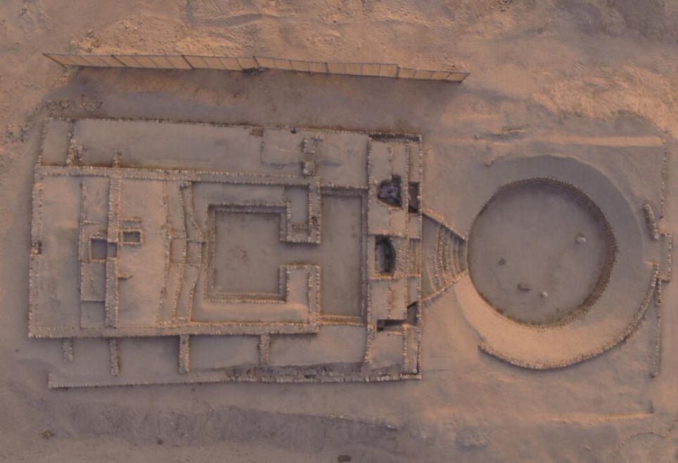 Vista aérea da zona arqueológica, no norte do Peru, onde arqueólogos revelaram Peñico, a cidade de 3.500 anos. Foto divulgada em 3 de julho de 2025. via REUTERS - CARAL ARCHAEOLOGICAL ZONE Vista aérea da zona arqueológica, no norte do Peru, onde arqueólogos revelaram Peñico, a cidade de 3.500 anos. Foto divulgada em 3 de julho de 2025. via REUTERS - CARAL ARCHAEOLOGICAL ZONE