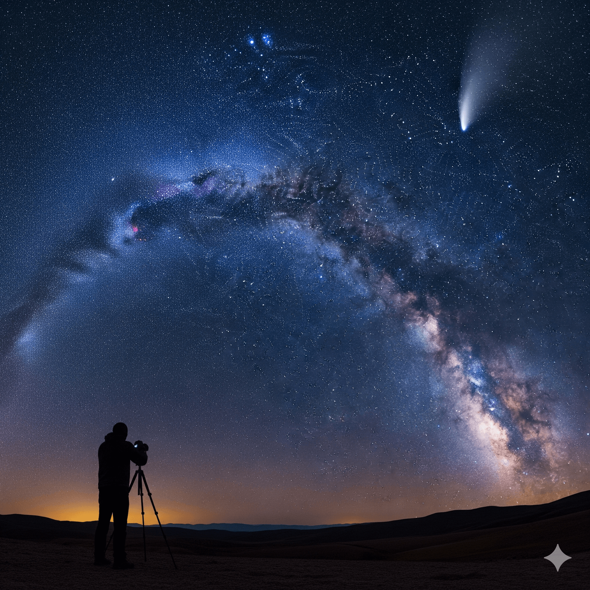 imagem-de-pessoa-fotografando-as-estrelas-gerada-pelo-gemini