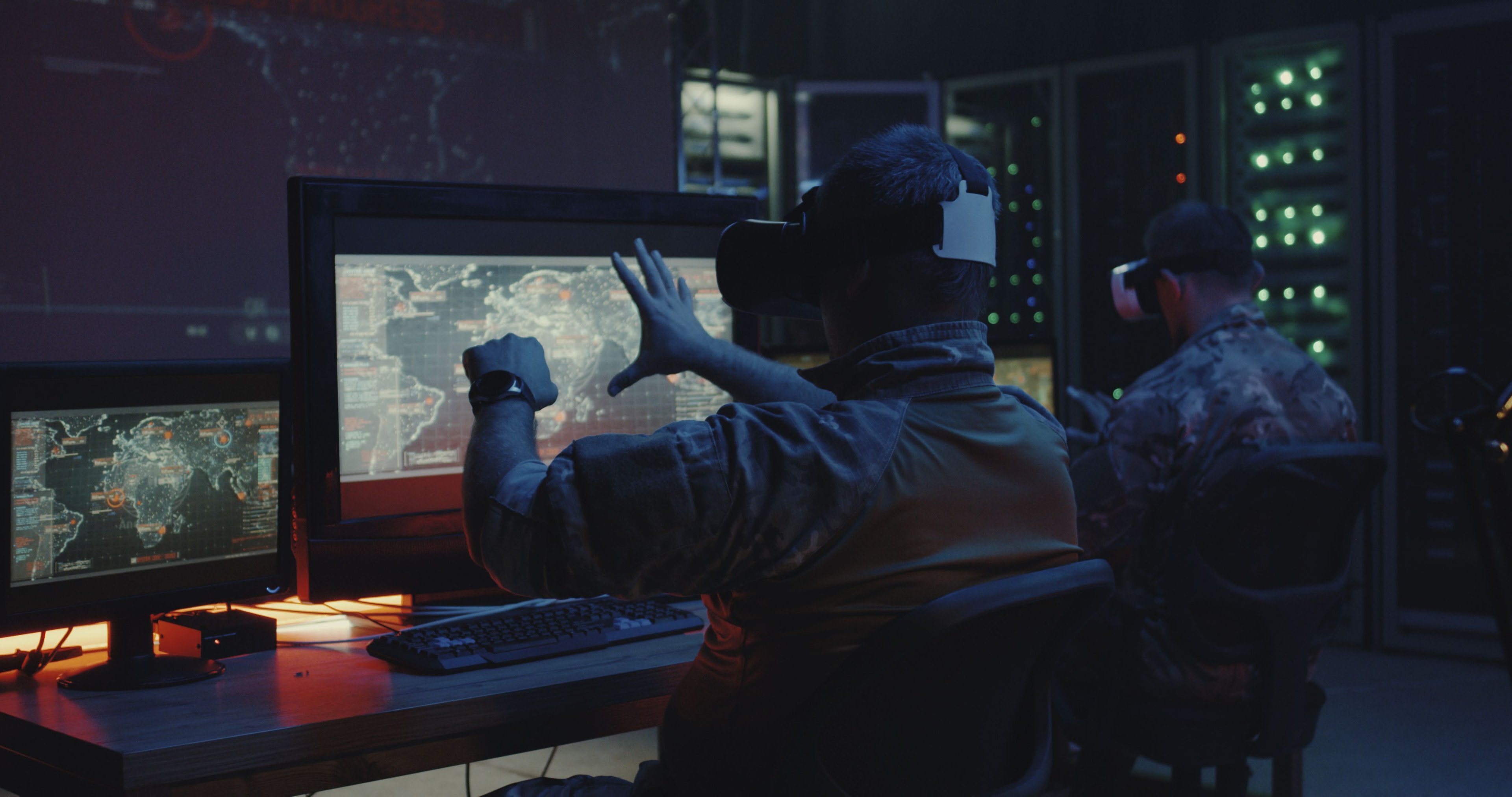 Realidade virtual em uso militar