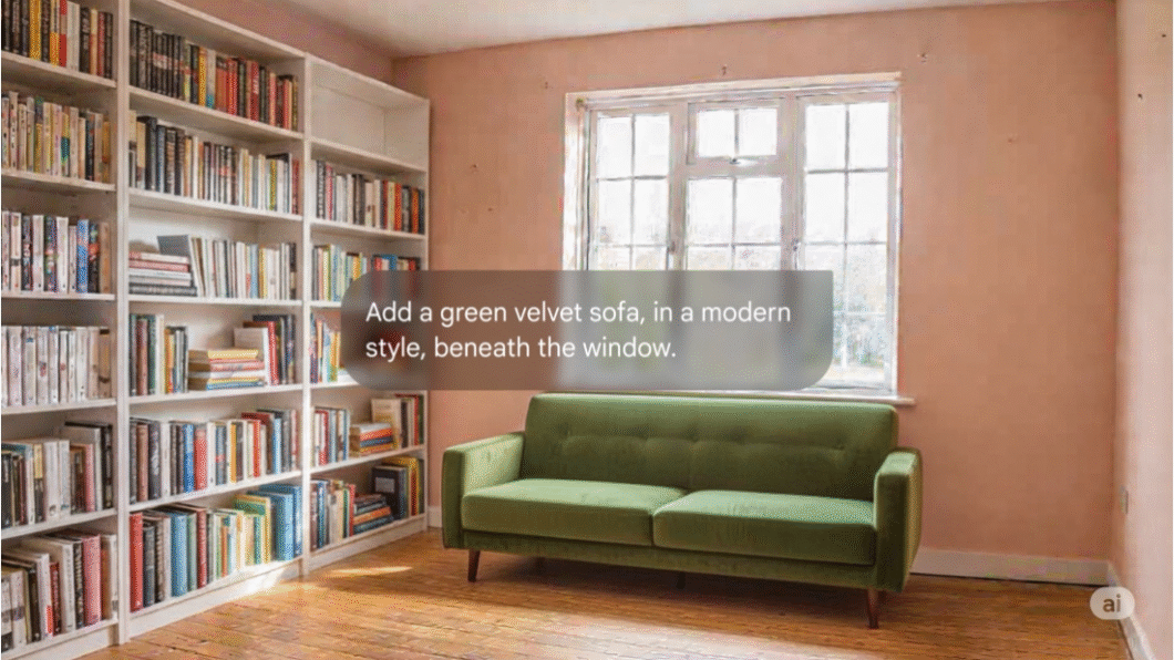 Demonstração do processo de edição de imagem iterativo