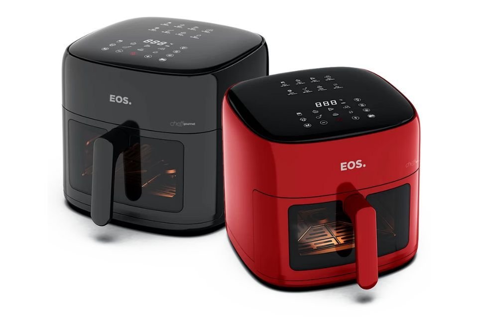 Air Fryer EOS 5 em 1, de 6,2 litros, com painel digital e mais