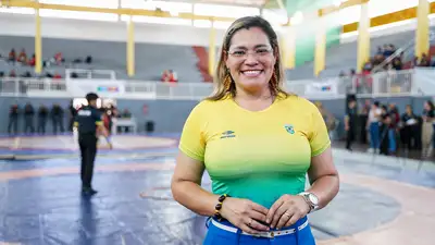 Cibely Peixoto, secretária de Desporto e Lazer do Amapá