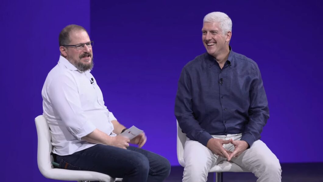 Cristiano Amon e Rick Osterloh