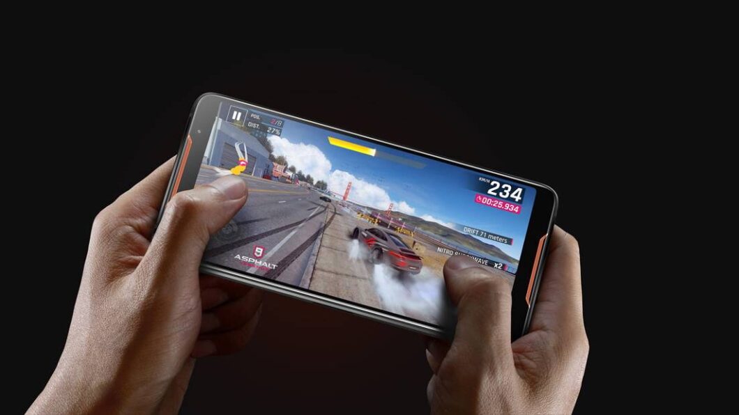 Imagem do celular gamer Asus Rog Phone
