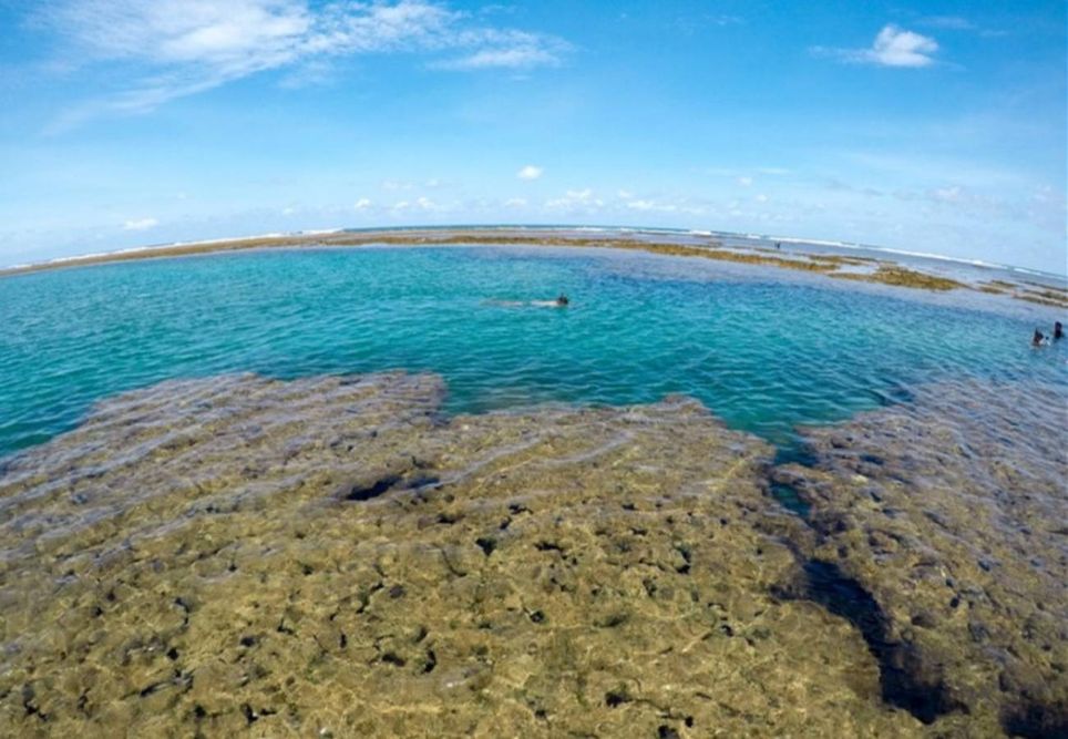 Praia Taipu de Fora, na Península de Maraú, Bahia Praia Taipu de Fora, na Península de Maraú, Bahia