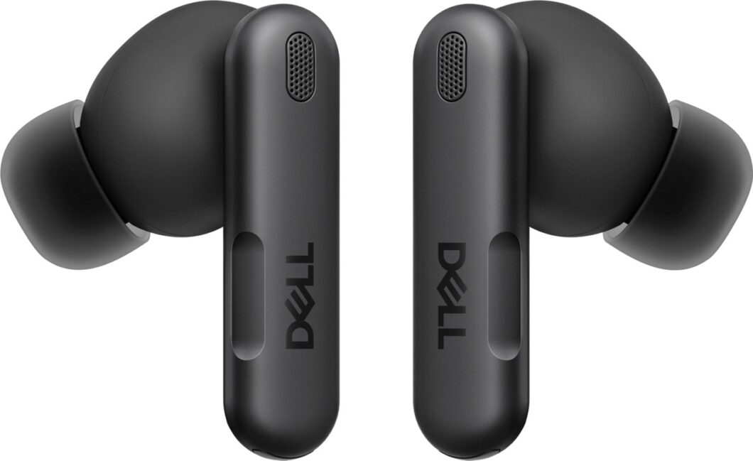 Fones da Dell estão disponíveis na cor preta
