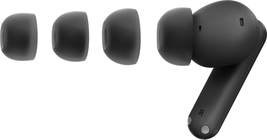 Dell Pro Plus Earbuds têm quatro opções de ponteiras