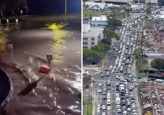 O terremoto russo desencadeia pânico e alertas de tsunami no Havaí, onde as ondas já atingiram