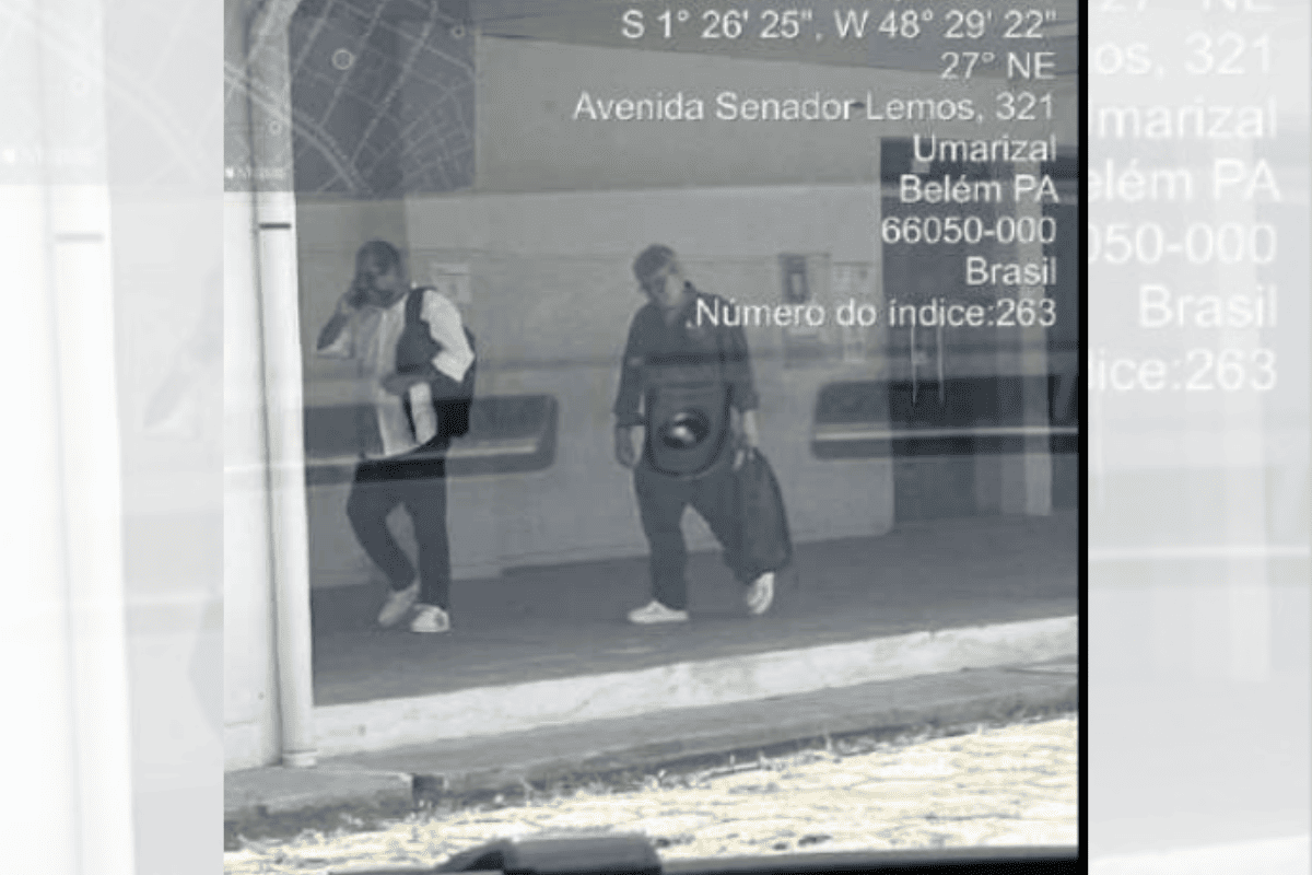 Imagem de monitoramento da PF na operação Expertise