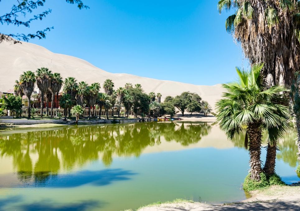 Lagoa de Huacachina, Peru Lagoa de Huacachina, Peru