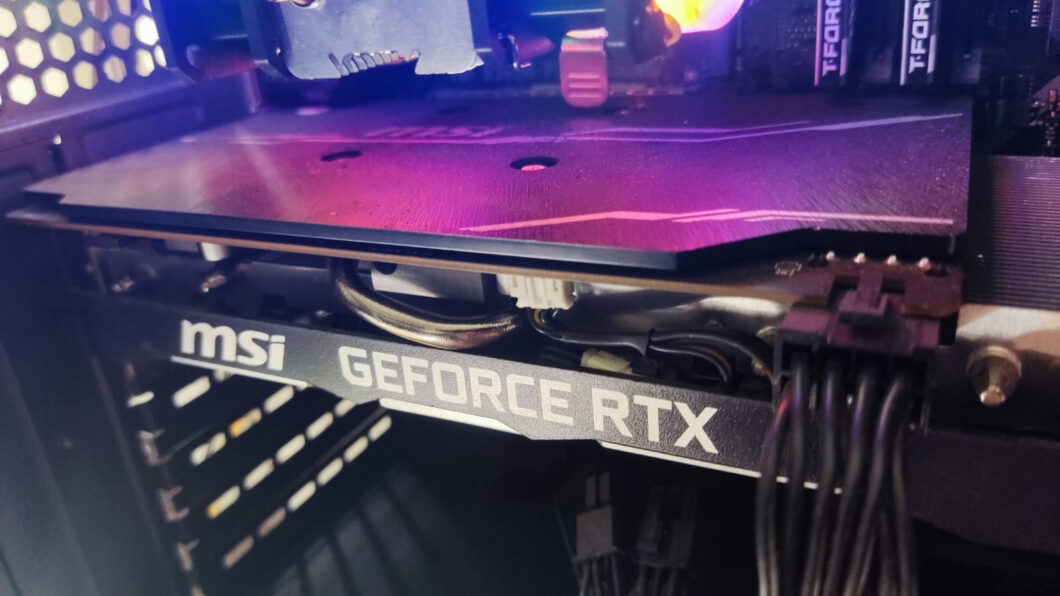 Ilustração de placa de vídeo