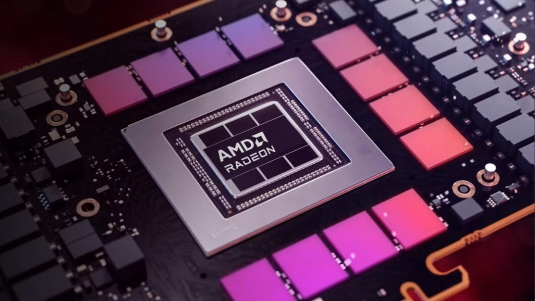 Ilustração de módulo de VRAM