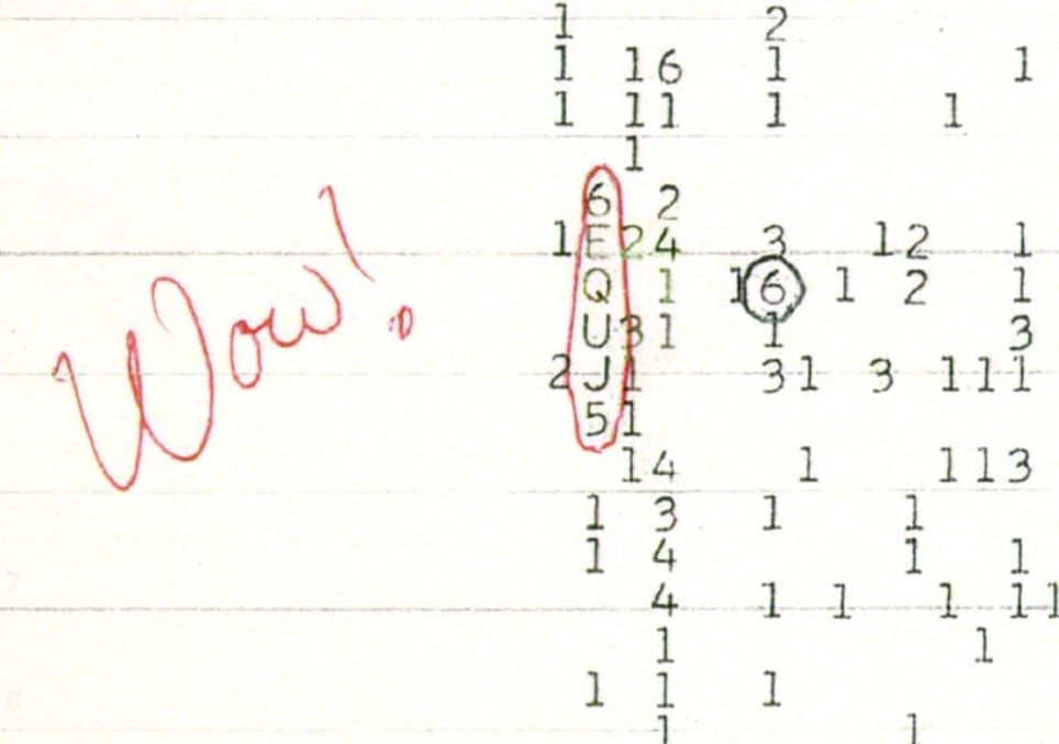 Sinal "Wow!" SETI Sinal "Wow!" SETI