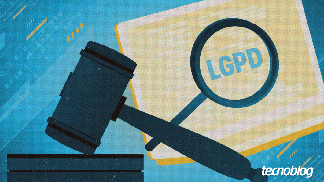 ilustração sobre LGPD