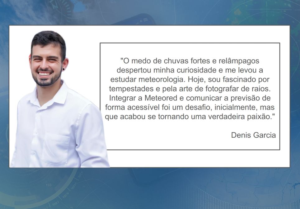 Denis conta sobre como iniciou sua paixão pela área.