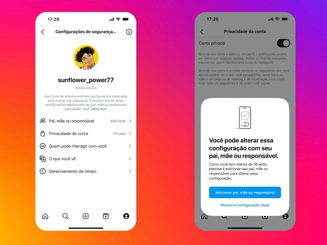 instagram-perfil-adolescente-configuração-pais