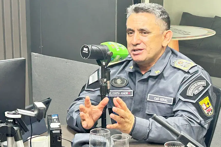 Coronel Costa Júnior, comandante-geral da PMAP
