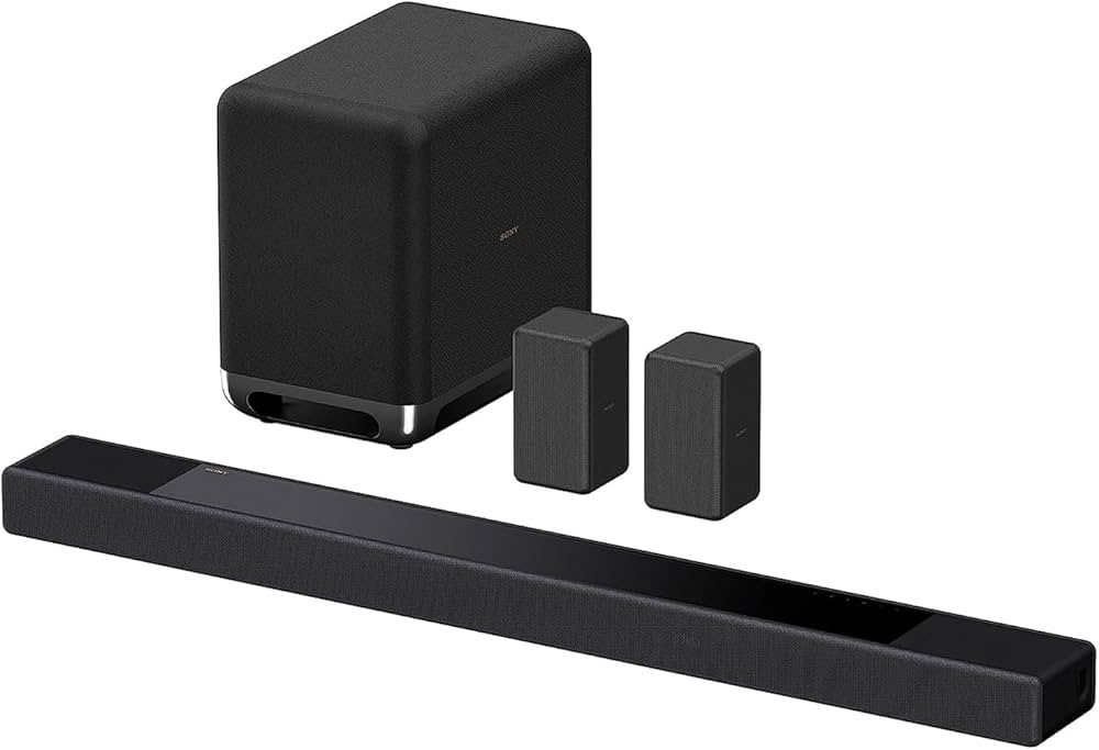 soundbar-sony-HT-A7000-com-subwoofer-e-caixas-traseiras-kit-de-audio-home-theater-em-preto