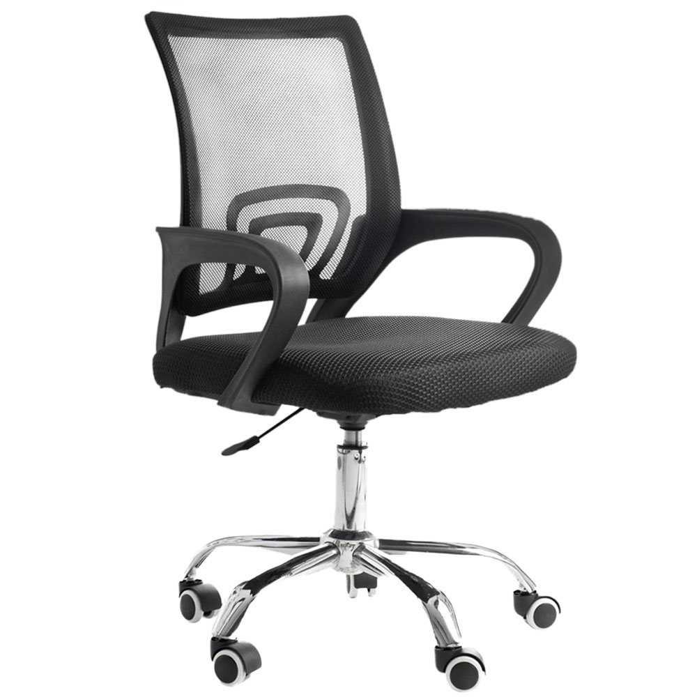 cadeira-de-escritorio-preta-com-rodinhas-e-encosto-tela-ajustavel