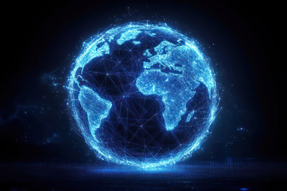 Terra digital foi criada em uma simulação meteorológica realizada por pesquisadores do Instituto Max Planck e com uma resolução nunca vista antes. Terra digital foi criada em uma simulação meteorológica realizada por pesquisadores do Instituto Max Planck e com uma resolução nunca vista antes.