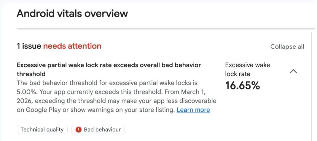 google-play-store-android-aviso-bateria-desenvolvedores