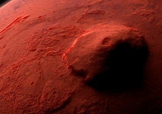 Teoria de cientistas na Nature: 'O gelo de Marte poderia vir de erupções vulcânicas'