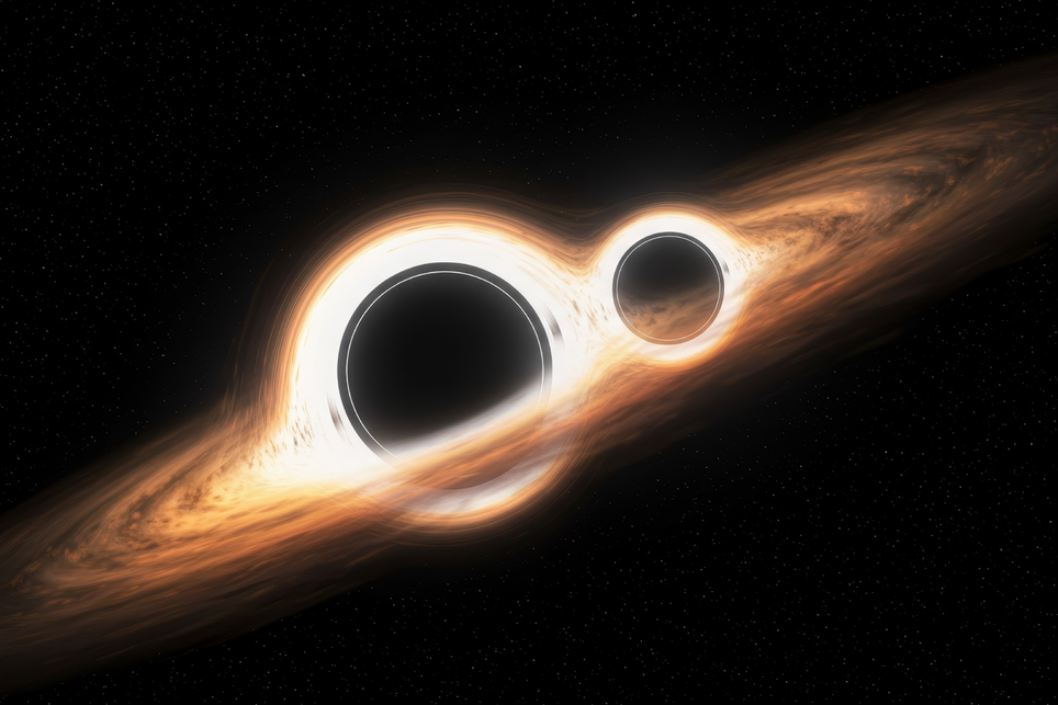 Buracos negros diferentes acabam se fundindo e LIGO detecta a fusão. A descoberta abriu um novo estudo para buracos negros de segunda geração. Buracos negros diferentes acabam se fundindo e LIGO detecta a fusão. A descoberta abriu um novo estudo para buracos negros de segunda geração.