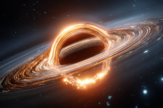 O que aconteceria se um buraco negro minúsculo atingisse uma pessoa? 