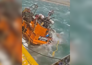 Vídeo: tempestade violenta, com ventos superiores a 140 km/h, afundou barcos na Argentina