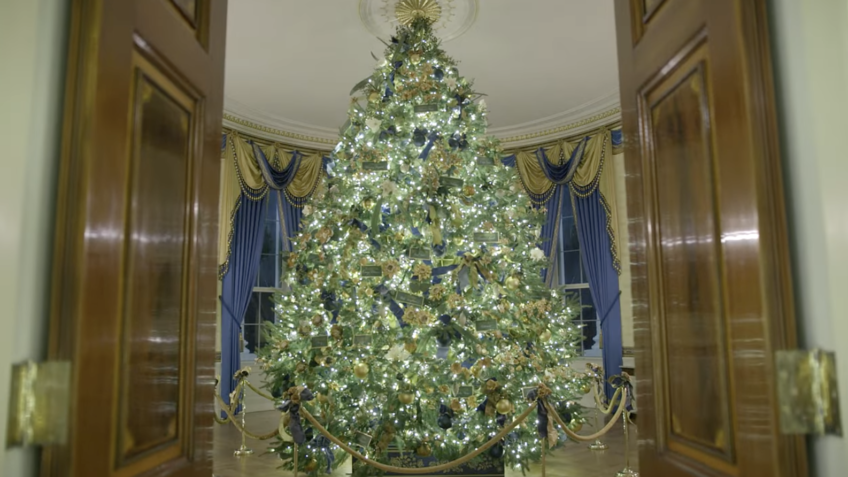 Decoração da Casa Branca em 2019