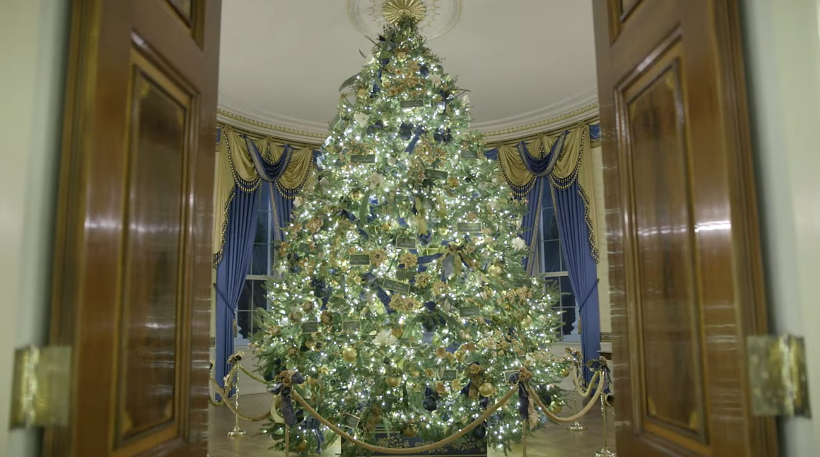 Decoração da Casa Branca em 2019