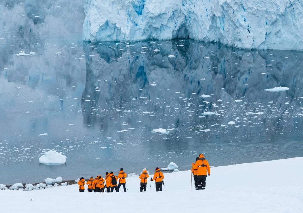 expedição Antártida; Imagem ilustrativa