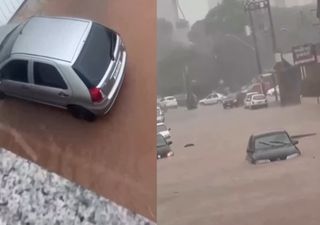 Chuva extrema atinge o interior do RS e causa inundações repentinas no Noroeste Gaúcho; veja imagens