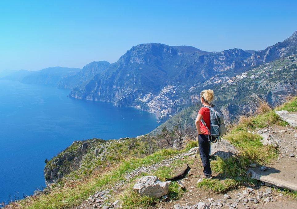 Sentiero degli Dei, “Caminho dos Deuses”. Costa Amalfitana, Itália