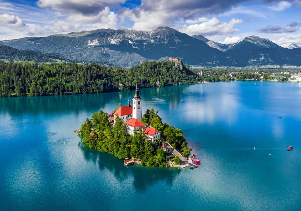 Lago Bled, um conto alpino na Eslovênia