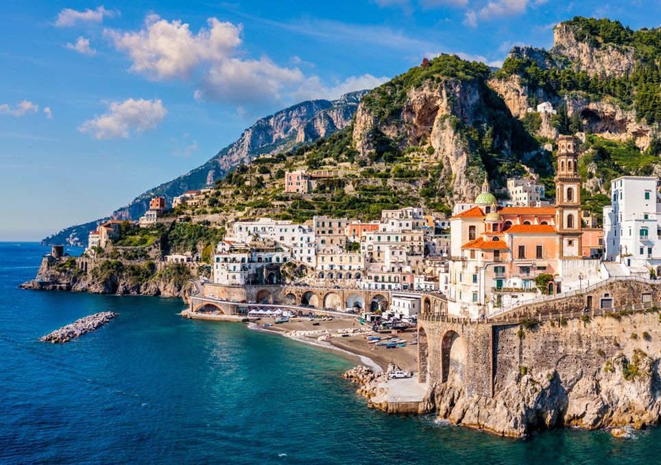 Costa Amalfitana, Itália.
