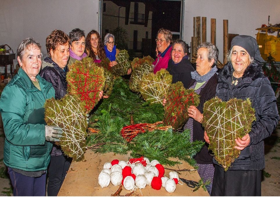 Aldeia de Cabeça: preparativos para a Aldeia de Natal