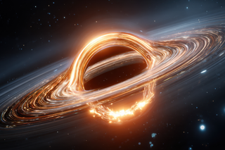 Astrônomos querem fazer um vídeo de um buraco negro em 3D com observações reais