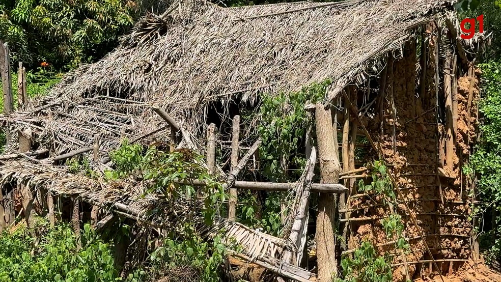 Como é a 'casa caída' onde crianças desaparecidas há 13 dias estiveram — Foto: Corpo de Bombeiros do Maranhão