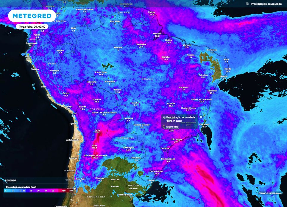 alerta de chuvas intensas