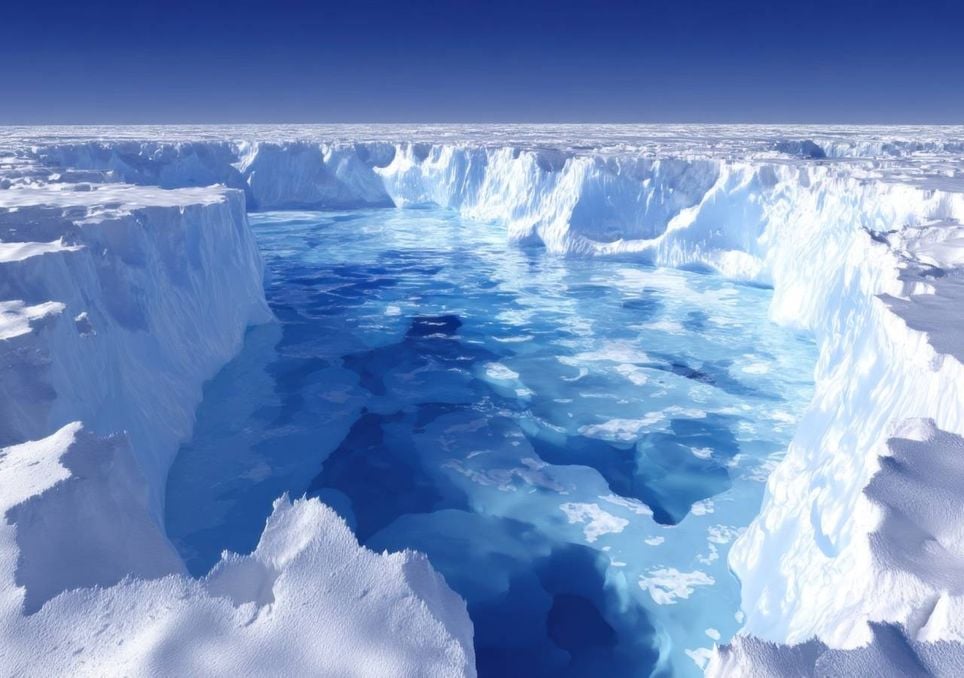 glaciar; fratura; IA glaciar; fratura; IA