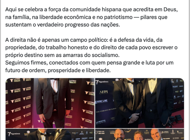 Frias e Eduardo Bolsonaro vão a evento pró-Trump nos EUA