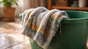 É por isso que o pano de chão nunca seca direito e começa a feder mesmo sendo lavado com frequência