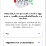 Aplicativo do Bradesco apresenta instabilidade nesta 2ª feira