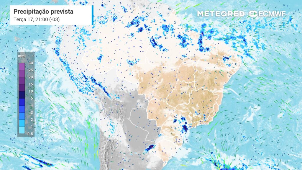 Carnaval entre pancadas de chuva, tempestades e acumulados de 100 mm; confira a previsão para o feriado