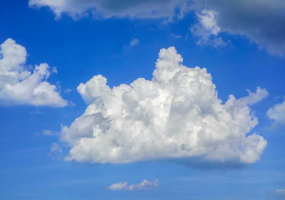 nuvem cumulus mediocris