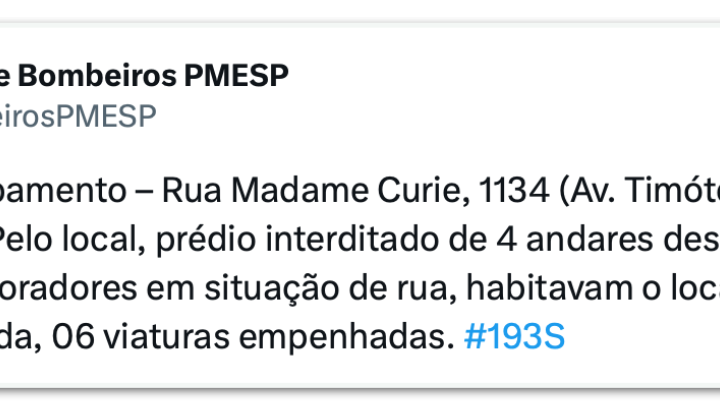Prédio de 4 andares desaba em Guarulhos; ninguém fica ferido